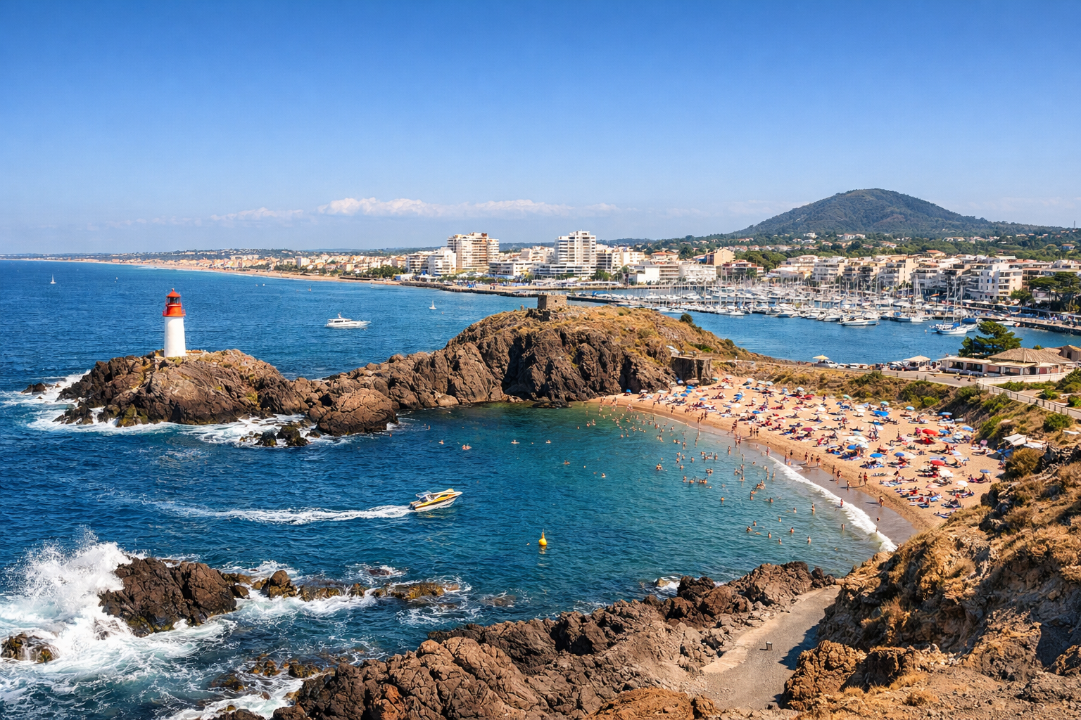 Cap d'Agde (SW) - L'HÉRAULT
